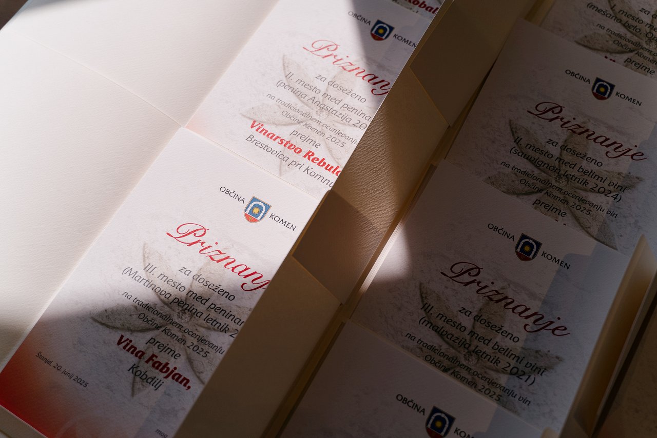 Slavnostna seja Občinskega sveta Občine Komen 2025