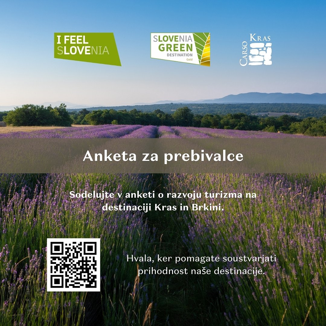Vabljeni k izpolnjevanju ankete na področju turizma